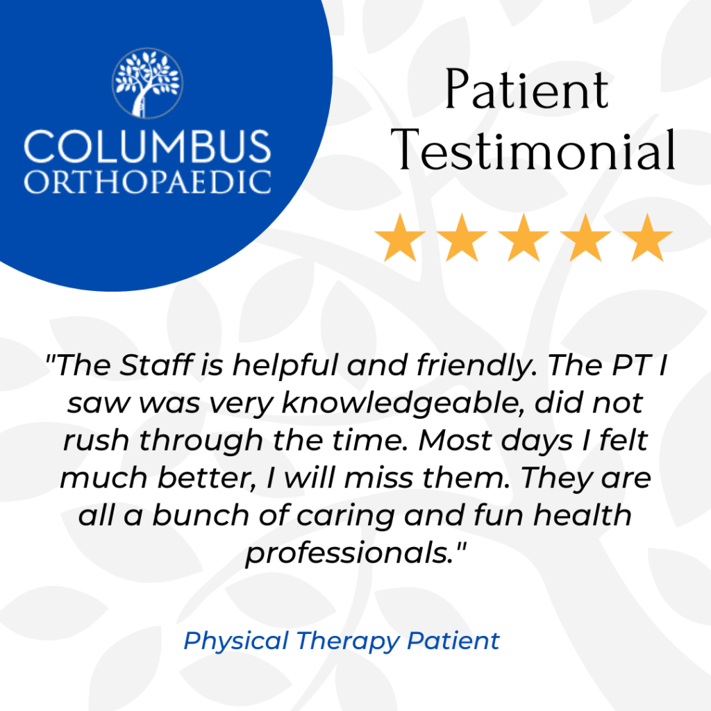 Physical Therapy Archives Columbus Ortho