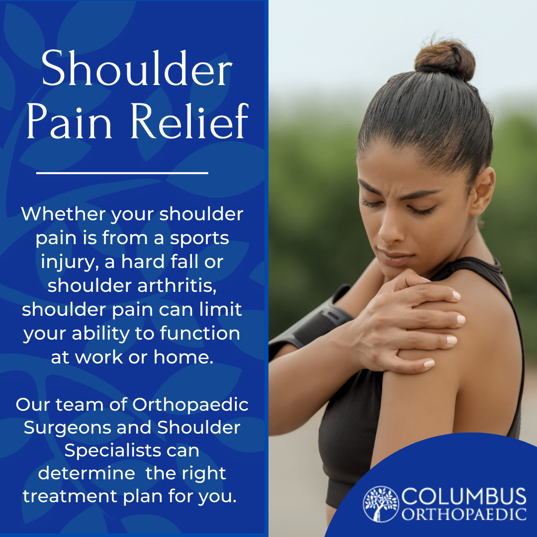 Injury Highlight Shoulder Pain Relief Columbus Ortho
