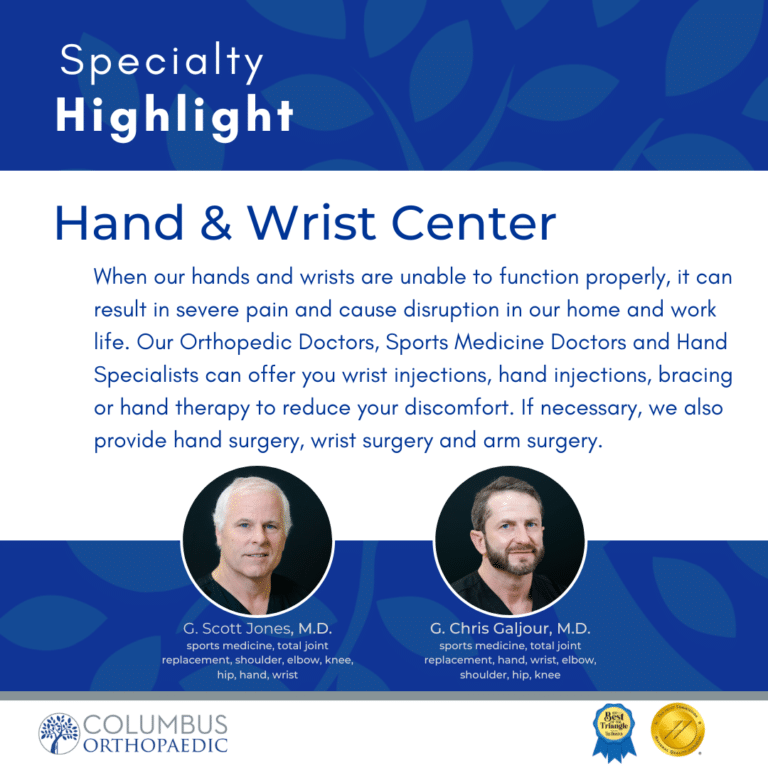 Hand & Wrist Center Columbus Ortho
